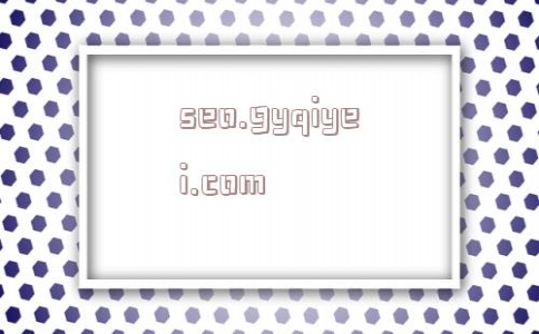 关于seo.gyqiyei.com的信息(seo www)_芜湖seo培训